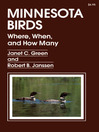 Cover image for Minnesota Birds